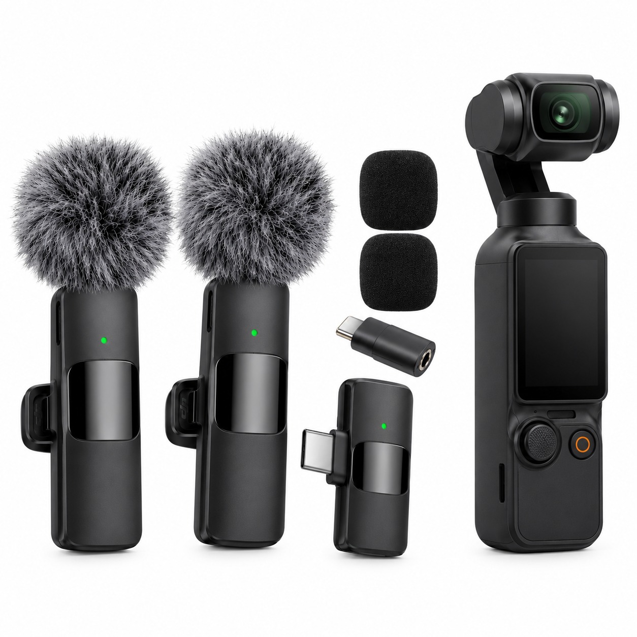 PACK 1 CÁMARA DJI + MINI MIC PRO