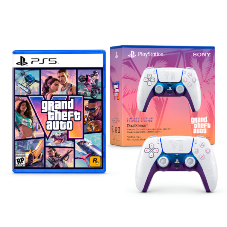 Pack Grand Theft Auto VI PS5 + control DualSense edicion GTA VI